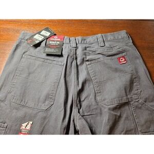 Wolverine Men's Steelhead Gray Work Pant Canvas Utility Strech Fit 38x34 NWT